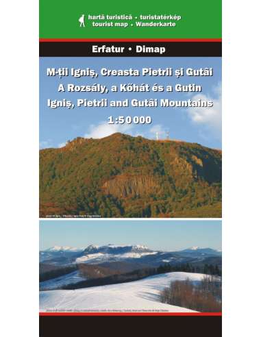 Rozsály - Kőhát - Gutin térkép - Munţii Ignis -...