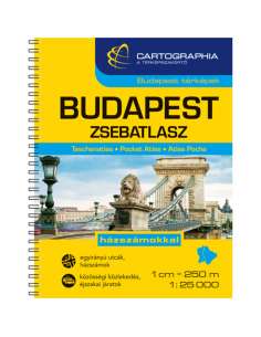 Budapest zsebatlasz spirál