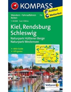 KK 714 Kiel - Rendsburg - Schleswig túra- és kerékpáros...