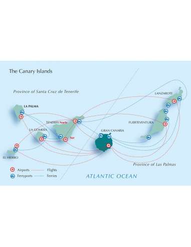 Walking on Gran Canaria 45 day walks including...