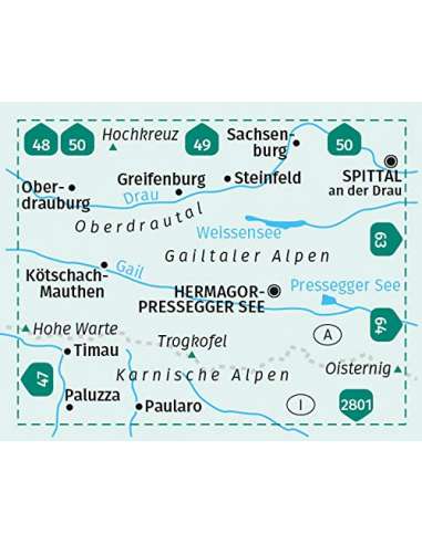 KK 60 Gailtaler Alpen - Karnische Alpen -...