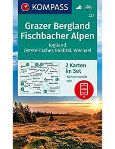 KK 221 Grazer Bergland - Fischbacher Alpen - Joglland -...