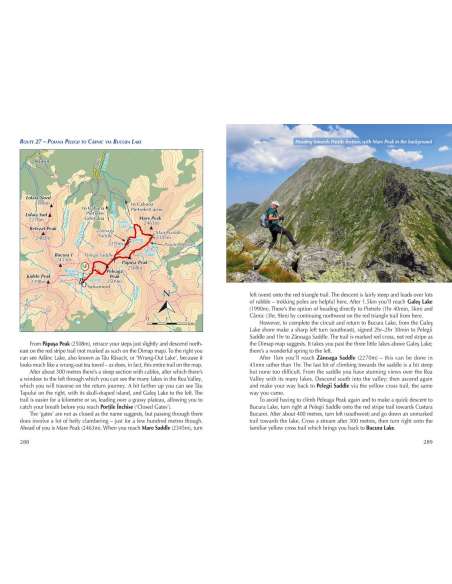 The mountains of Romania - Románia hegyei túrakönyv