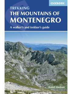 The Mountains of Montenegro - Montenegró hegyei túrakönyv