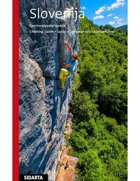 Slovenia Climbing Guide - Szlovénia sziklamászó könyv - 2023