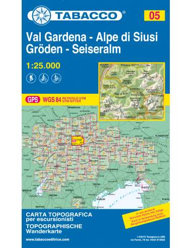 TO 005 Val Gardena - Alpe Di Siusi - Gröden -...