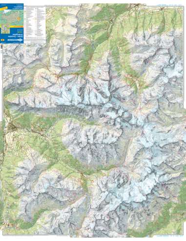 TO 008 Ortles - Cevelade - Ortlergebiet térkép