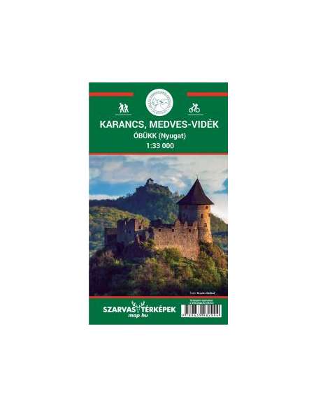 Karancs - Medves-vidék - ÓBükk (nyugat) turistatérkép
