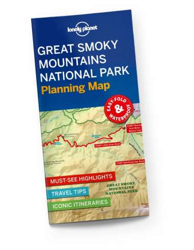 Great Smoky National Park Planning Map térkép -...
