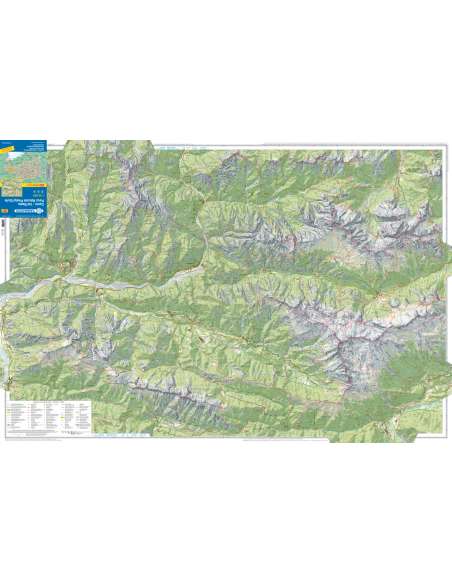 TO 027 Canin - Val Resia - Parco Naturale Prealpi Giulie térkép