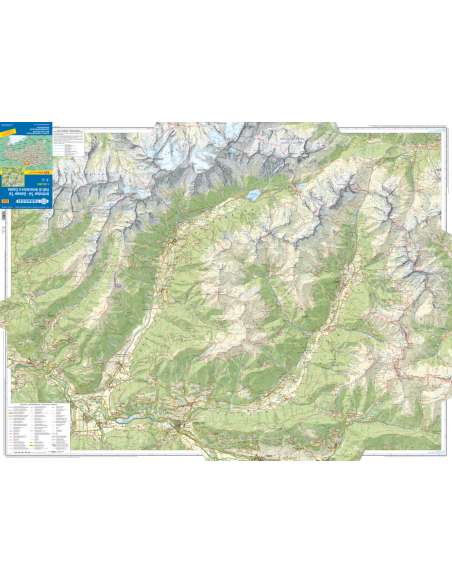 TO 032 Valle di Anterselva e Casies - Antholzer Tal - Gsieser Tal térkép