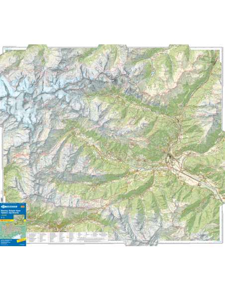 TO 038 Vipiteno - Alpi Breonie  - Sterzing - Stubaier Alpen térkép