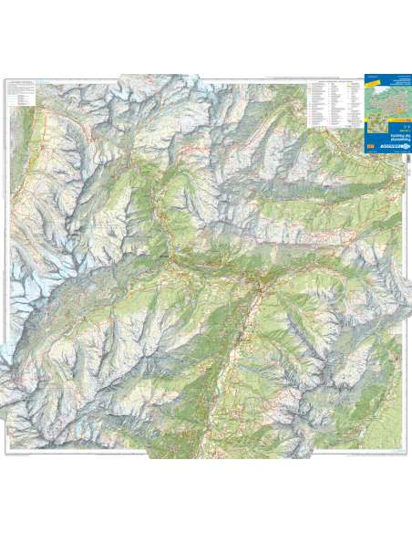 TO 039 Val Passiria - Passeiertal térkép
