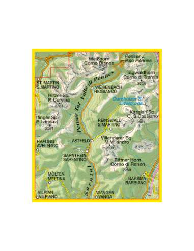 TO 040 Monti Sarentini - Sarntaler Alpen térkép