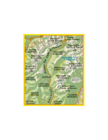 TO 040 Monti Sarentini - Sarntaler Alpen térkép