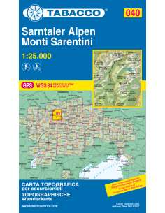 TO 040 Monti Sarentini - Sarntaler Alpen térkép