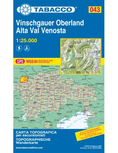 TO 043 Vinschgauer Oberland - Alta Val Venosta...