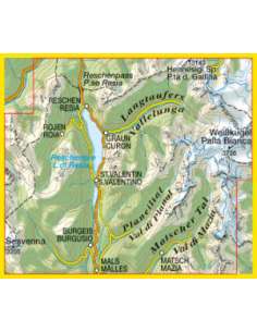 TO 043 Vinschgauer Oberland - Alta Val Venosta térkép 2