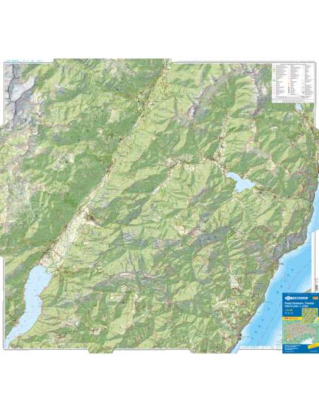 TO 071 Prealpi Gardesane - Tremalzo - Valle di Ledro - L. d’Idro térkép