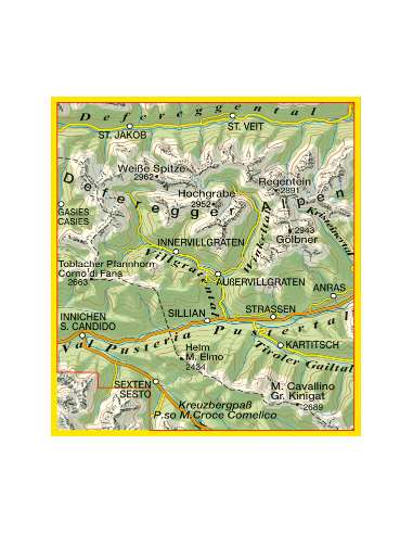 TO 073 Villgrattental - Sillian - Pustertal -...