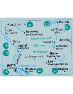 KK 66 Biospharenpark Karntner Nockberge - Liesertal túra-... 2