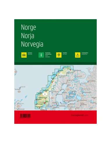Norway - Norwegen - Norvégia atlasz