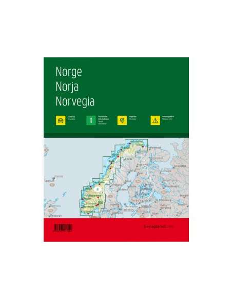 Norway - Norwegen - Norvégia atlasz
