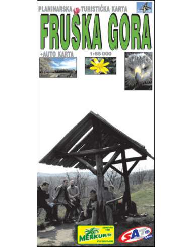 Fruska Gora - Tarcal-hegység túratérkép  -...