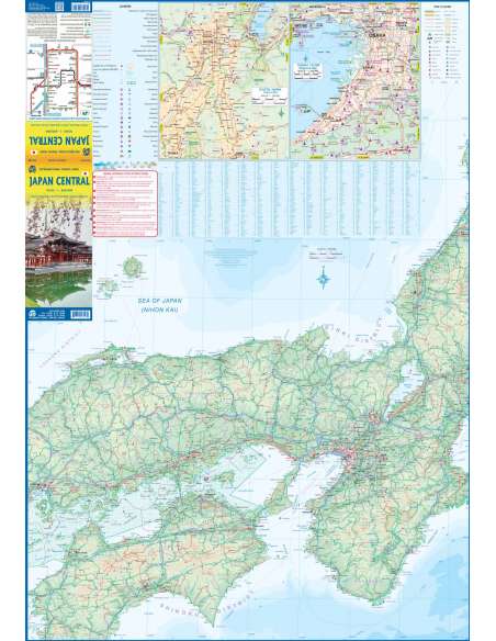 Japan Central - Közép-Japán térkép