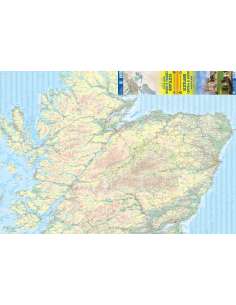 Scotland central & south - Skócia közép és dél térkép 2