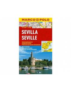 Sevilla laminált térkép - MARCO POLO