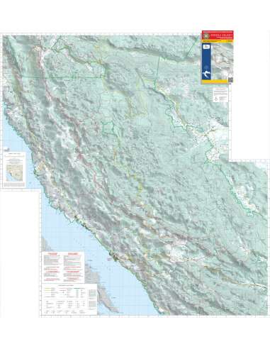 HG-DA 33 Srednji Velebit térkép
