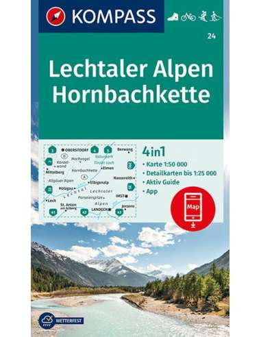 KK 24 Lechtaler Alpen - Hornbachkette...