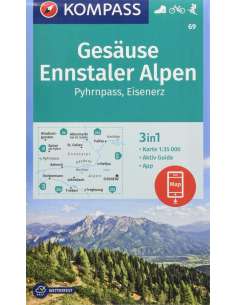 KK 69 Gesause - Ennstaler Alpen - Pyhrnpass - Eisenerz...