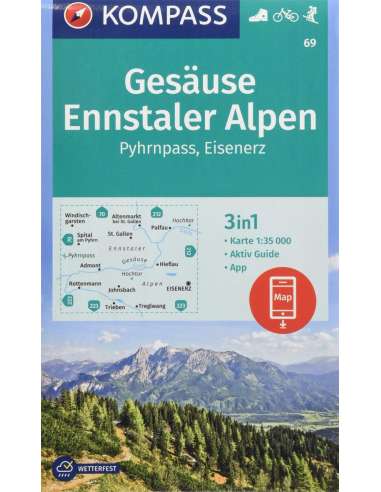 KK 69 Gesause - Ennstaler Alpen - Pyhrnpass -...