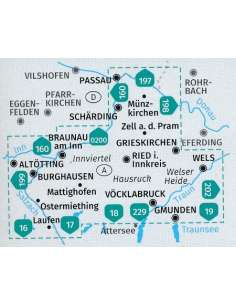 KK 201 Innviertel - Hausruck 2 részes turistatérkép 2