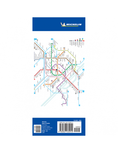 MN 9216 Vienna - Bécs laminált várostérkép - STREET MAP