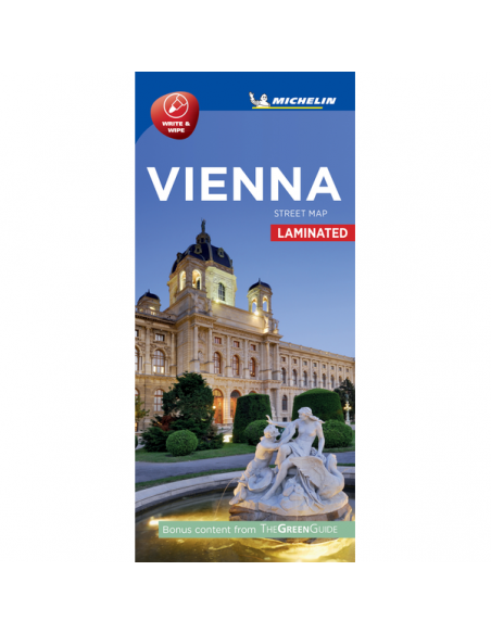 MN 9216 Vienna - Bécs laminált várostérkép - STREET MAP