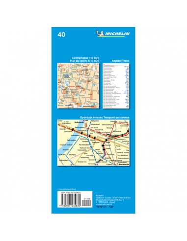 MN 40 Antwerpen térkép