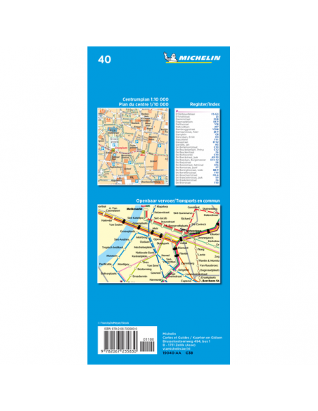 MN 40 Antwerpen térkép