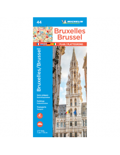 MN 44 Brussels - Brüsszel térkép