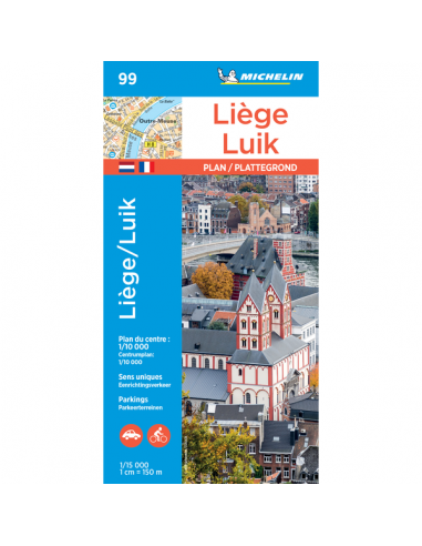 MN 99 Liege - Luik térkép