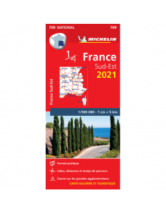 MN 709 France Southeast - Délkelet-Franciaország térkép -...