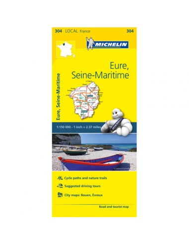 MN 304 Eure - Seine-Maritime térkép