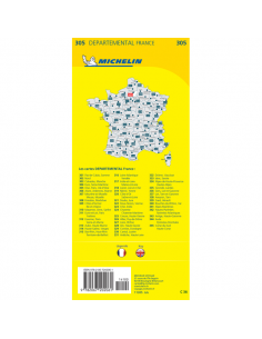 MN 305 Oise - Paris - Val d'Oise térkép - 2019 2