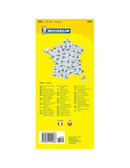 MN 309 Cotes d'Amor - Ille-et-Villaine térkép