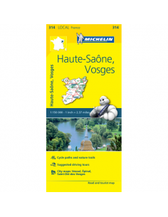 MN 314 Haute-Saone - Vosges térkép - 2018