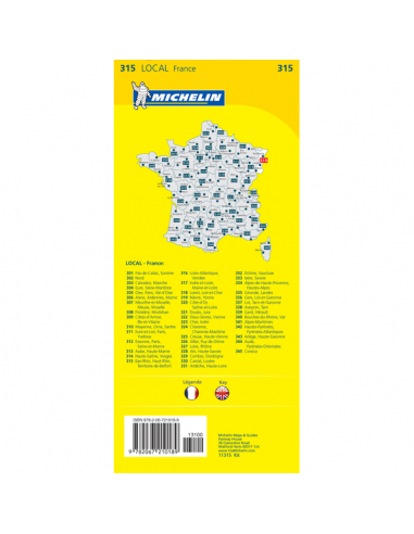 MN 315 Bas-Rhin - Haut-Rhin - Territoire de...
