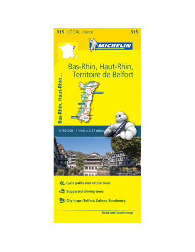 MN 315 Bas-Rhin - Haut-Rhin - Territoire de...