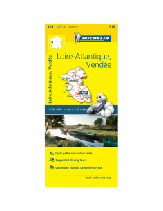 MN 316 Loire-Atlantique - Vendée térkép